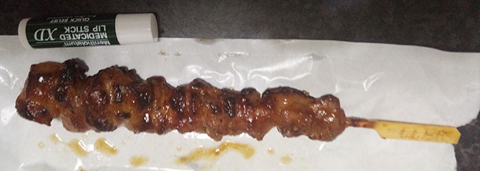 ローソン「でか焼鳥 ももタレ(127円)」