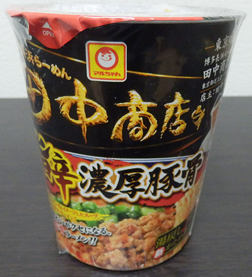 田中商店　旨辛濃厚豚骨(224円)