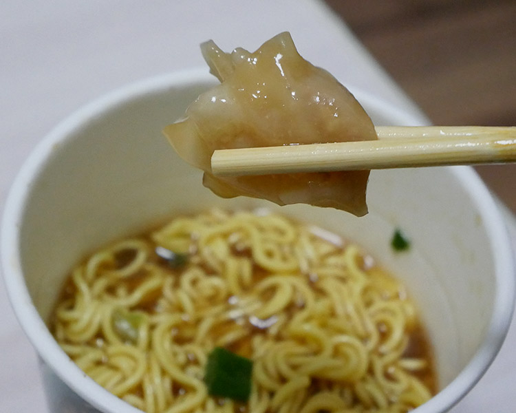 セブンイレブン「スープが決め手 ワンタン麺(138円)」