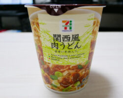 関西風肉うどん(105円)