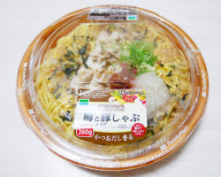 和パスタ 梅と豚しゃぶ(480円)