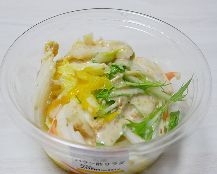 ミニストップ「白菜バラン酢サラダ(221円)」
