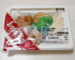鶏つくねと2種のおつまみセット(398円)