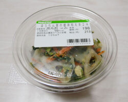 ほうれん草の胡麻和え(213円)