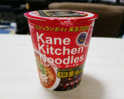 カネキッチン ヌードル[芳醇醤油らぁめん](228円)