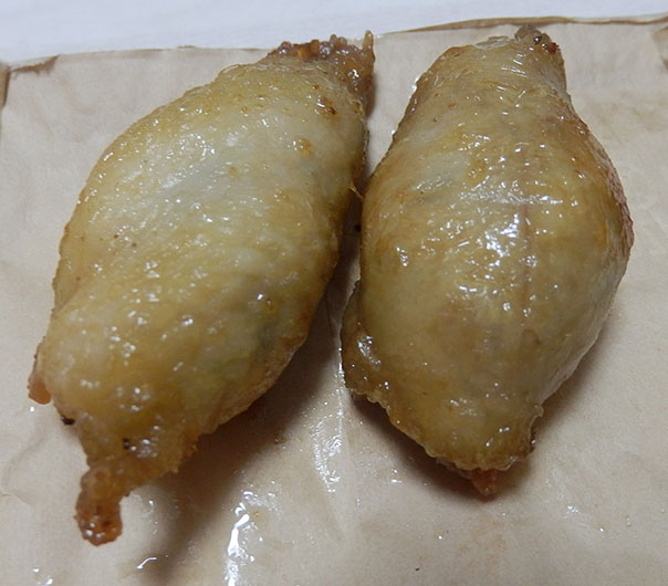 ローソン「鶏皮ぎょうざ(60円)」